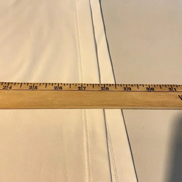 Peter Millar Women XL Golf Polo Shirt Perfect Fit Performance Long Sleeve White - Picture 8 of 9